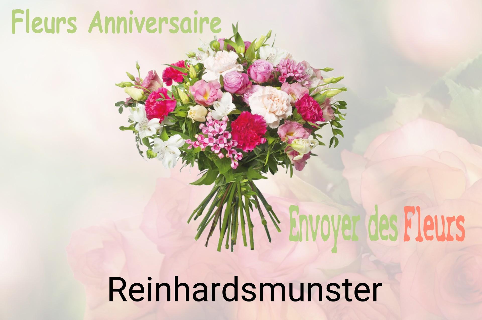 Bouquet de fleurs d’anniversaire livré à Reinhardsmunster